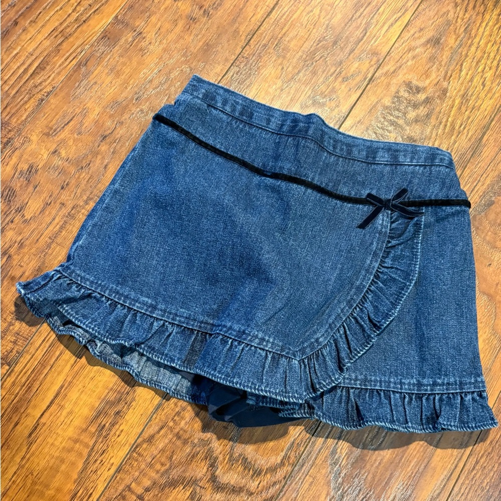 NWT Faded Glory girl’s size 7 jean skort